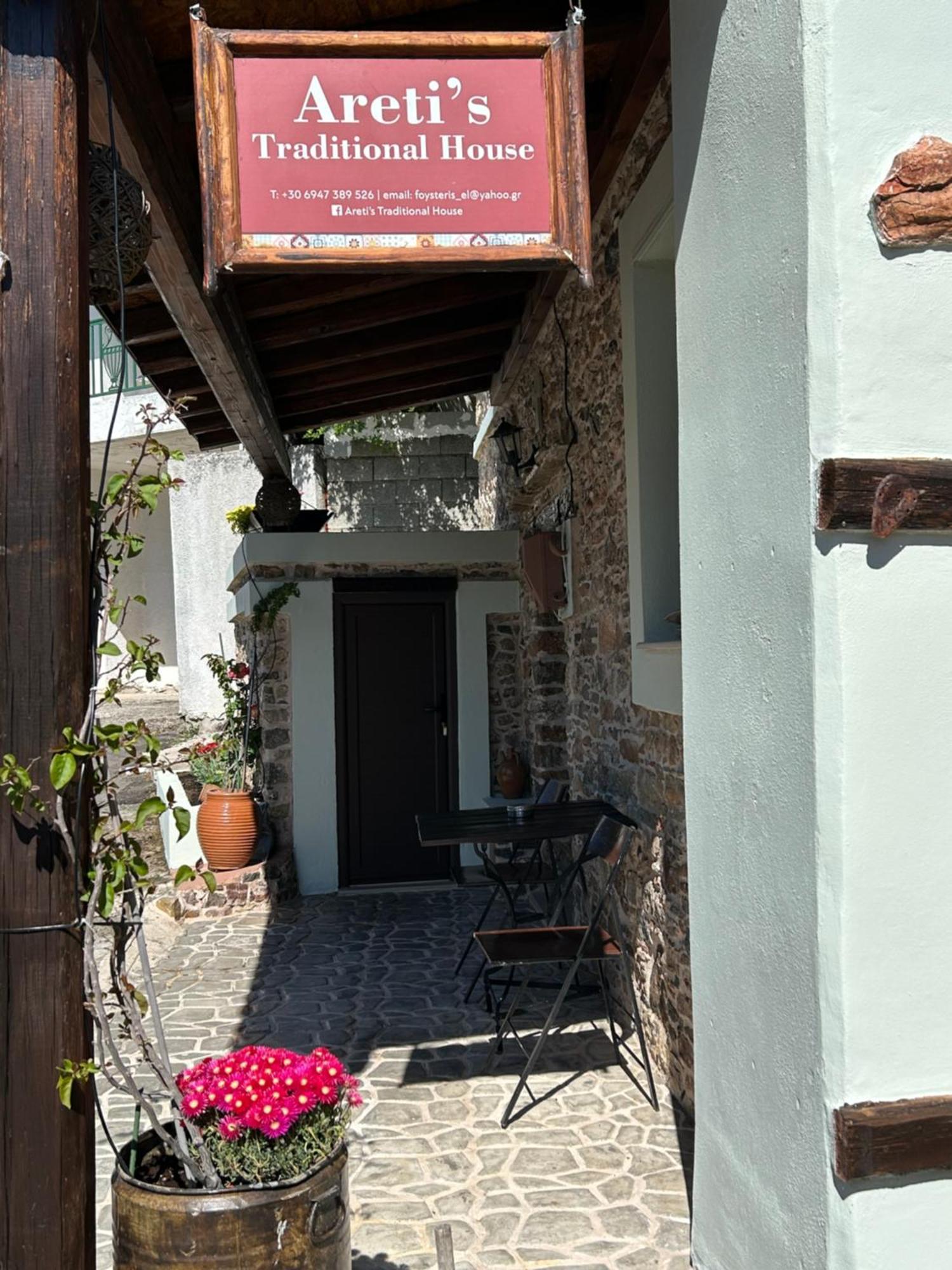 Areti'S Traditional House Apollona Exterior photo